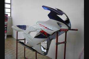 Lackierte Straße Verkleidung auf ABS kompatibel mit Suzuki Gsxr 1000 2005 - 2006 - MXPCAV2663