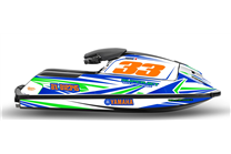 Kit adesivi compatibile con per Yamaha SuperJet 2008 - 2020 - MXPKAD14817