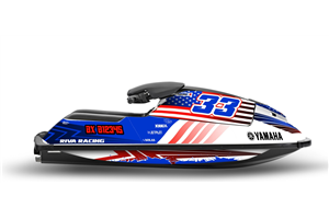 Kit adesivi compatibile con per Yamaha SuperJet 2008 - 2020 - MXPKAD14815