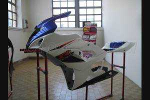 Lackierte Straße Verkleidung auf ABS kompatibel mit Suzuki Gsxr 1000 2005 - 2006 - MXPCAV2663