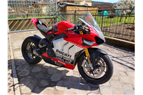 Painted street fairings in abs compatible with Ducati Panigale V4R for Akrapovic exhaust - MXPCAV16592