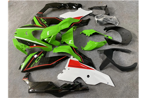 Painted street fairings in abs compatible with Kawasaki ZX10R 2021 - 2023 - MXPCAV16594