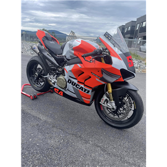 Painted Race Fairings Carbon TEX Ducati Panigale V4 V4S 2022-2023 - MXPCRV16609