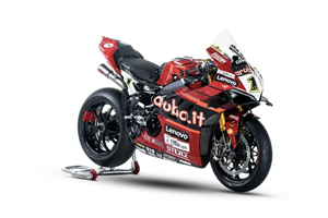 Carenage Racing Peint Ducati Panigale V4 V4S 2020 - 2021 de Pare-bouee coque Neoprene + crochets rapide - MXPCRV1614