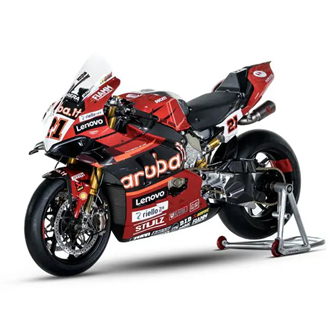 Carenage Racing Peint Ducati Panigale V4 V4S 2020 - 2021 de Pare-bouee coque Neoprene + crochets rapide - MXPCRV1614