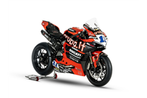 Lackierte Rennverkleidung Ducati Panigale V2 2020 - 2023 + Schrauben, Schnellverschlüsse - MXPCRV14217 2