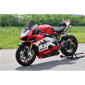Lackierte Rennverkleidung Carbon TEX Ducati Panigale V4 V4S V4R 2022-2023 - MXPCRV16645