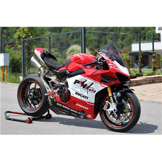 Lackierte Rennverkleidung Carbon TEX Ducati Panigale V4 V4S V4R 2022-2023 - MXPCRV16645