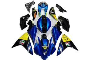 Painted street fairings in abs compatible with Yamaha YZF R125 2008 -2013 - MXPCAV16653