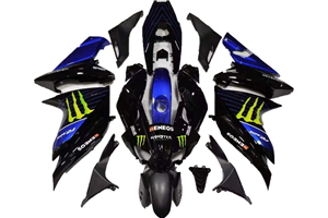 Painted street fairings in abs compatible with Yamaha YZF R125 2014 - 2018 - MXPCAV16659