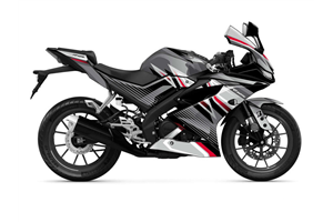 Painted street fairings in abs compatible with Yamaha YZF R125 2019 - 2020 - MXPCAV16664