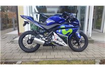Lackierte Straße Verkleidung auf ABS kompatibel mit Yamaha YZF R125 2008 -2013 - MXPCAV16667