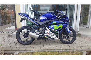 Painted street fairings in abs compatible with Yamaha YZF R125 2008 -2013 - MXPCAV16667