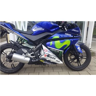 Painted street fairings in abs compatible with Yamaha YZF R125 2008 -2013 - MXPCAV16667