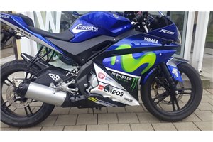 Painted street fairings in abs compatible with Yamaha YZF R125 2008 -2013 - MXPCAV16667