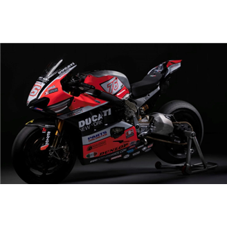 Lackierte Rennverkleidung Carbon TEX Ducati Panigale V4 V4S V4R 2022-2023 - MXPCRV16676