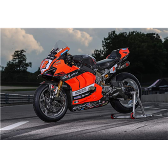 Lackierte Rennverkleidung Carbon TEX Ducati Panigale V4 V4S V4R 2022-2023 - MXPCRV16682
