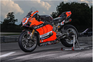 Lackierte Rennverkleidung Carbon TEX Ducati Panigale V4 V4S V4R 2022-2023 - MXPCRV16682