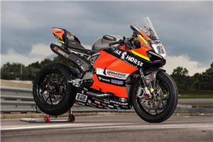 Lackierte Rennverkleidung Carbon TEX Ducati Panigale V4 V4S V4R 2022-2023 - MXPCRV16683