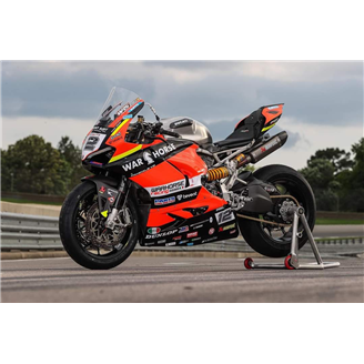 Lackierte Rennverkleidung Carbon TEX Ducati Panigale V4 V4S V4R 2022-2023 - MXPCRV16683