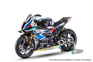 Carenado Racing Pintado Bmw S1000 RR 2019 - 2022 + tornillos, tornillos rapidos - MXPCRV16613