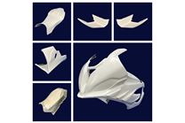 Bmw S1000 RR 2023 Verkleidung mit Hoecker ohne Kotflugel - MXPCRD16752