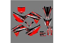 Kit Autocollants compatible avec per HONDA CRF 110F 2019 - 2021 - MXPKAD16766