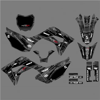 Kit de pegatinas compatible con per HONDA CRF 110F 2019 - 2021 - MXPKAD16763