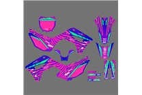 Aufkleber Satz kompatibel mit per HONDA CRF 110F 2019 - 2021 - MXPKAD16761