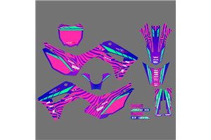 Sticker set compatible with per HONDA CRF 110F 2019 - 2021 - MXPKAD16761
