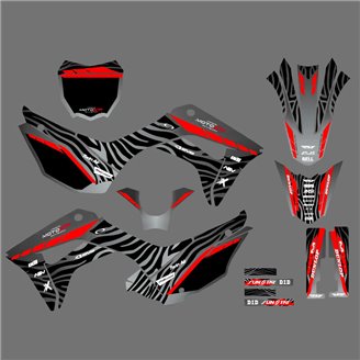 Kit de pegatinas compatible con per HONDA CRF 110F 2019 - 2021 - MXPKAD16759