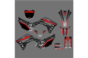 Kit Autocollants compatible avec per HONDA CRF 110F 2019 - 2021 - MXPKAD16759