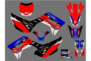 Sticker set compatible with per HONDA CRF 110F 2019 - 2021 - MXPKAD16758