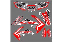 Sticker set compatible with per HONDA CRF 125 F 2013 - 2018 - MXPKAD16773