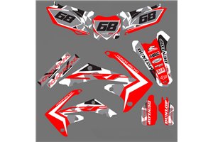 Kit de pegatinas compatible con per HONDA CRF 125 F 2013 - 2018 - MXPKAD16773