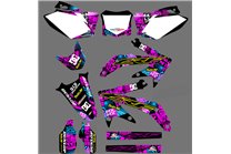 Kit Autocollants compatible avec per HONDA CRF 125 F 2013 - 2018 - MXPKAD16775