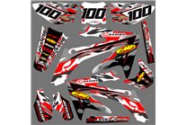 Sticker set compatible with per HONDA CRF 125 F 2013 - 2018 - MXPKAD16776