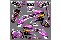 Aufkleber Satz kompatibel mit per HONDA CRF 125 F 2013 - 2018 - MXPKAD16780