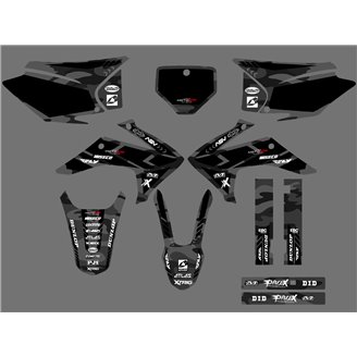 Aufkleber Satz kompatibel mit per HONDA CRF 230F BIKER 2019 - MXPKAD16800