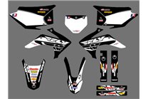 Kit de pegatinas compatible con per HONDA CRF 230F BIKER 2019 - MXPKAD16794