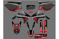 Aufkleber Satz kompatibel mit per HONDA CRF 230F BIKER 2019 - MXPKAD16793
