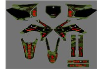 Aufkleber Satz kompatibel mit per HONDA CRF 230F BIKER 2019 - MXPKAD16791
