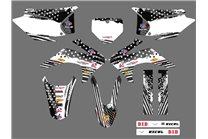 Kit de pegatinas compatible con per HONDA CRF 230 2015 - 2020 - MXPKAD16782