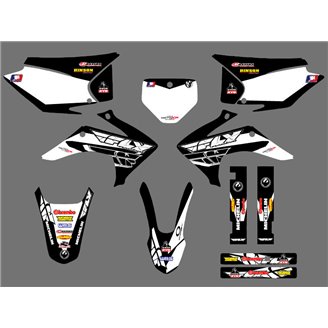 Aufkleber Satz kompatibel mit per HONDA CRF 230 2015 - 2020 - MXPKAD16787