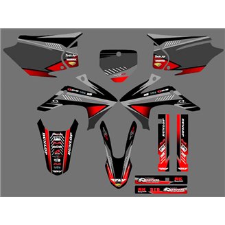 Kit de pegatinas compatible con per HONDA CRF 230 2015 - 2020 - MXPKAD16788