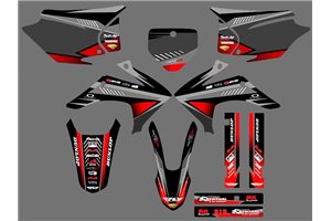 Sticker set compatible with per HONDA CRF 230 2015 - 2020 - MXPKAD16788