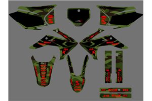 Kit de pegatinas compatible con per HONDA CRF 230 2015 - 2020 - MXPKAD16790