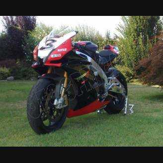 Painted street fairings in abs compatible with Aprilia RSV4 2009 - 2014 - MXPCAV2716