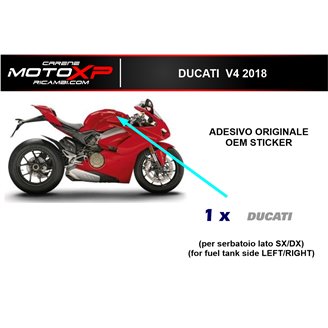 Originale Aufkleber als Fotos V4S - DUCATI PANIGALE V4S