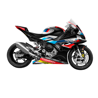 Lackierte Rennverkleidung Bmw S1000 RR 2023 + Schrauben, Schnellverschlüsse - MXPCRV16838